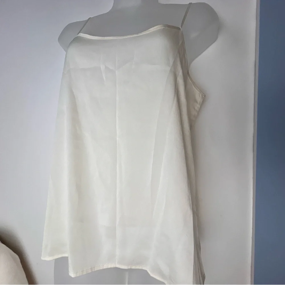 Diane Von Furstenberg‎ Creamy White Lingerie Chemise Size 0